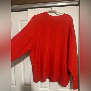 Aerie Vibrant Red Knit Sweater